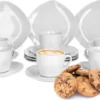 Kaffeeservice Lilli 36tlg. Porzellan Weiß Für 12 Personen -Küchenbedarf Laden a91cfa521265d83185f801bbdd500505