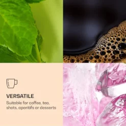 DUOS 6X 410ml Jumbo Doppelwandige Thermo-Gläser + 6X Edelstahl-LÖFFEL, Für Latte Macchiato, Cocktails, Vorspeisen By Feelino 6 DUOS 6X 410ml Jumbo Doppelwandige Thermo-Gläser + 6X Edelstahl-LÖFFEL, Für Latte Macchiato, Cocktails, Vorspeisen By Feelino -Küchenbedarf Laden aa021545678e5119aee38d7c0fb03b8d