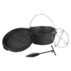 Mucola Gusseisen Feuertopf Gusstopf Inkl. Deckelgriff 2in1 Kochtopf & Pfanne 9,0L Dutch Oven Potjie Camping Kochgeschirr 2 Mucola Gusseisen Feuertopf Gusstopf Inkl. Deckelgriff 2in1 Kochtopf & Pfanne 9,0L Dutch Oven Potjie Camping Kochgeschirr -Küchenbedarf Laden aab733dc782379ad1b886accb12e3956