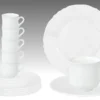 EBRO Kaffeeservice, 18tlg., Tassen + Dessertteller + Untertasse, Weiß, Opal-Hartglas 1 EBRO Kaffeeservice, 18tlg., Tassen + Dessertteller + Untertasse, Weiß, Opal-Hartglas -Küchenbedarf Laden ac009acc43e19c40ea82323f077ac10a