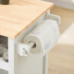 SoBuy FKW103-WN Design Küchenwagen Mit Arbeitsplatte Kücheninsel Küchenschrank Küchentrolley Weiß-Natur BHT Ca.: 108x89x48cm 9 SoBuy FKW103-WN Design Küchenwagen Mit Arbeitsplatte Kücheninsel Küchenschrank Küchentrolley Weiß-Natur BHT Ca.: 108x89x48cm -Küchenbedarf Laden ac46a25dfba519be68801a71edf194d7