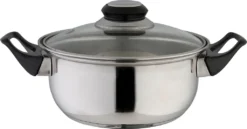 Topf-Set Kompakt, Edelstahl, 5-tlg. -Küchenbedarf Laden ace1063b4bd71dd31dff21465b069c0c