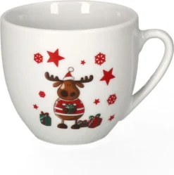 Kaffeeservice Elch 18tlg. Für 6 Personen Weiß Mit Weihnachtsdekor Lustiger Elch -Küchenbedarf Laden ad8fe5b408b29e980125ed25b901a09d