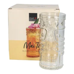 4x Mai Tai Glas 490 Ml Klarglas Cocktail-Kelch Tiki-Cocktail Rum-Longdrink Mai Tai Glass -Küchenbedarf Laden af1462a2267933a9e3b5a6082efa5349
