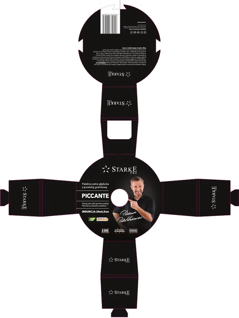 Pfanne Ø 24 cm Antihaft Granit Bratpfanne STARKE PRO PICCANTE DEEP Pfanne Ø 24 Cm Antihaft Granit Bratpfanne STARKE PRO PICCANTE DEEP -Küchenbedarf Laden b10b9ac7865d23adacef9131c5e513ef