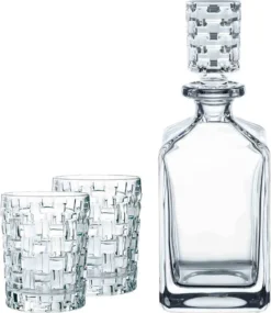 Nachtmann Bossa Nova Whiskyset 3 Teilig Kristallglas 101095 -Küchenbedarf Laden b1fe931d1f59d3e81a2202486134c76d
