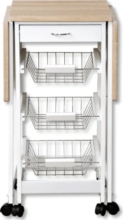 Kesper Küchenwagen Mit Erweiterbarer Arbeitsfläche 2581713 -Küchenbedarf Laden b27f5d41d59168fefd42bceecf5a2c8e