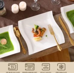 MALACASA, Serie Flora, 18 Tlg . Set Cremeweiß Porzellan Kaffeeservice Geschirrset Mit Je 6 Kuchenteller, 6 Tasse 220ml, 6 Untertasse Für 6 Personen 4 MALACASA, Serie Flora, 18 Tlg . Set Cremeweiß Porzellan Kaffeeservice Geschirrset Mit Je 6 Kuchenteller, 6 Tasse 220ml, 6 Untertasse Für 6 Personen -Küchenbedarf Laden b3b2b99cd45d8f578676a947155df92b