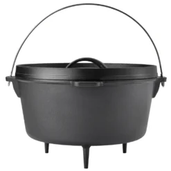 TAINO Dutch Oven 8 Liter Gusseisen-Topf Feuertopf Mit Füßen Deckel-Heber Dopf -Küchenbedarf Laden b4140bbb1bc9477530a2ead91d60e5b1