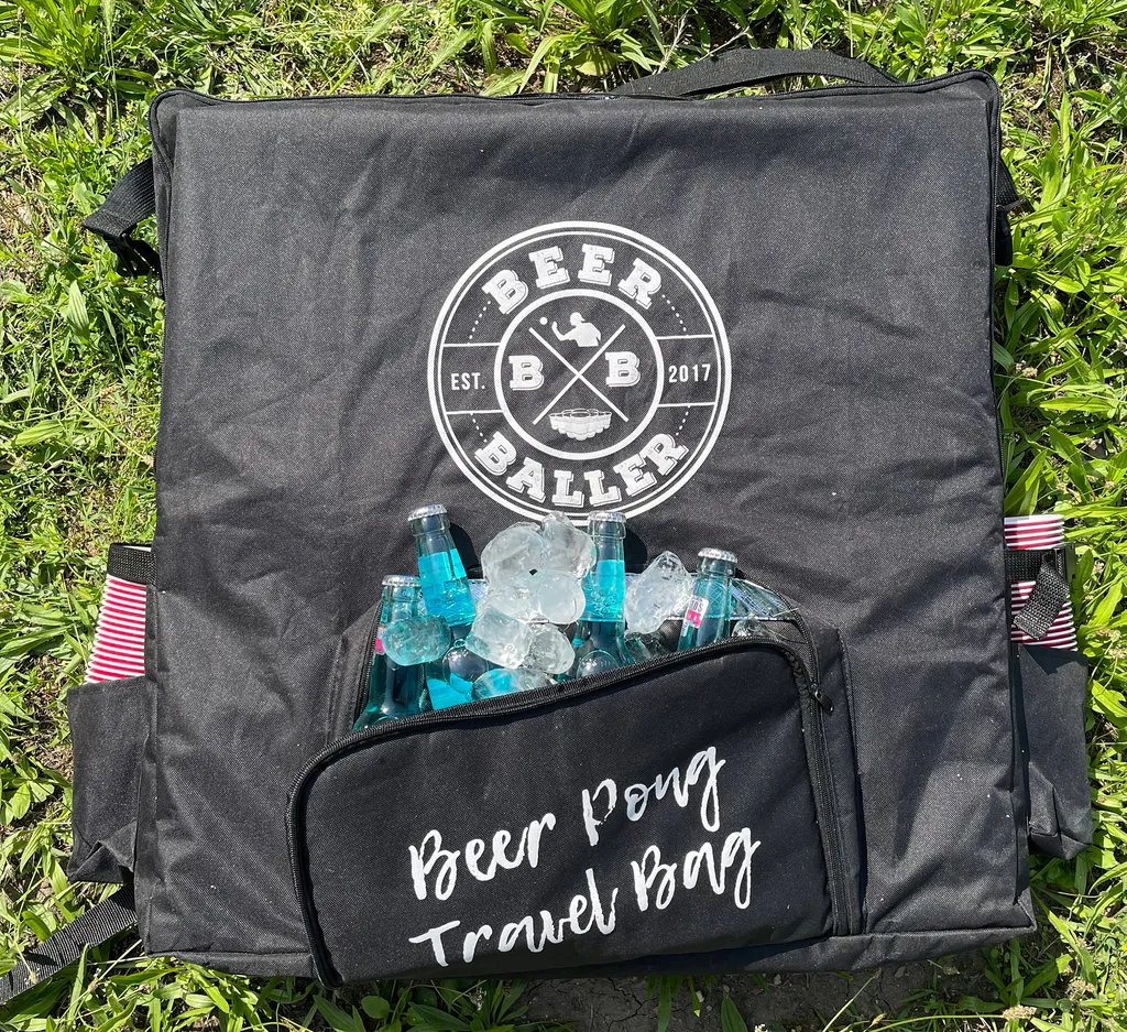BeerBaller® Travel Bag - Beer Pong Tisch Tragetasche inkl. Kühl- und Becherfach BeerBaller® Travel Bag - Beer Pong Tisch Tragetasche Inkl. Kühl- Und Becherfach -Küchenbedarf Laden b41e7ec359aac9aba446bb0f4cbe7566