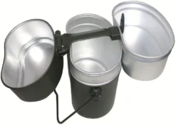BW Bundeswehr Kochgeschirr 3-teilig -Küchenbedarf Laden b560fac031dbccc57506ecea442fb8b5