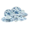 CreaTable 22543 Kombiservice Royal Blue Flower Für 4 Personen, Porzellan, Mehrfarbig (1 Set, 16-teilig) -Küchenbedarf Laden b8c09e7da9130bd99987118f1896bb5a