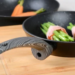 GRÄWE Aluminium-Pfannenset, Ø 20 Cm, Ø 24 Cm, Ø 28 Cm, Beschichtet, 3-teilig, Inkl. Pfannenwender -Küchenbedarf Laden b9867182680b14c0c835c2dcf4615f30