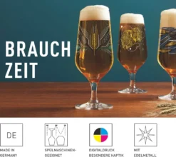 Brauchzeit Bierglas-Set #1, #2 Von Andreas Preis -Küchenbedarf Laden bb7acf0bfa725ec07451035a1208c7dd