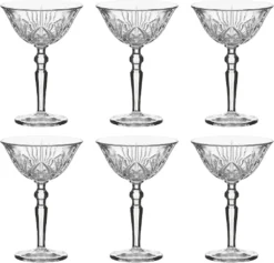 Nachtmann Cocktailschale Palais 230 Ml, Kristallglas Mit Schliffdesign (6 Stück) -Küchenbedarf Laden bc7ce1873161c3ff17d2d37a49d02415