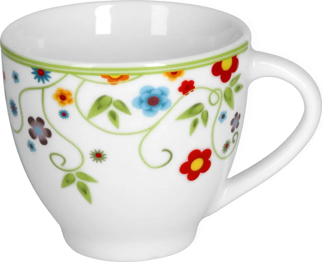 Van Well Kaffeeservice 18-tlg. für 6 Personen Serie Vario Porzellan - Farbe wählbar, Farbe:flowers Van Well Kaffeeservice 18-tlg. Für 6 Personen Serie Vario Porzellan - Farbe Wählbar, Farbe:flowers -Küchenbedarf Laden bd50c47fe11de62972f4aa69cb504249