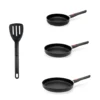 WOLL Eco Lite, 3-tlg. Bratpfannen-Set (20 + 24 + 28cm) Inkl. Pfannenwender -Küchenbedarf Laden bd7cd23a97c0a7f66e5e8eaf4331b833