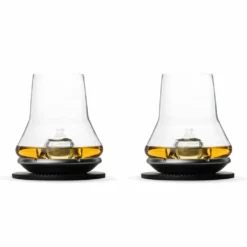 Peugeot Whiskyglas-Verkostungsset Les Impitoyables, Duo Set Dégustation, 2 Gläser Mit Kühlsockeln, 266158