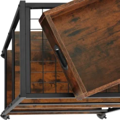 Tectake Servierwagen Worcester 65x41,5x87cm - Industrial Dunkelbraun -Küchenbedarf Laden be9619cbafcdcbf9cc5c8563c25e2628
