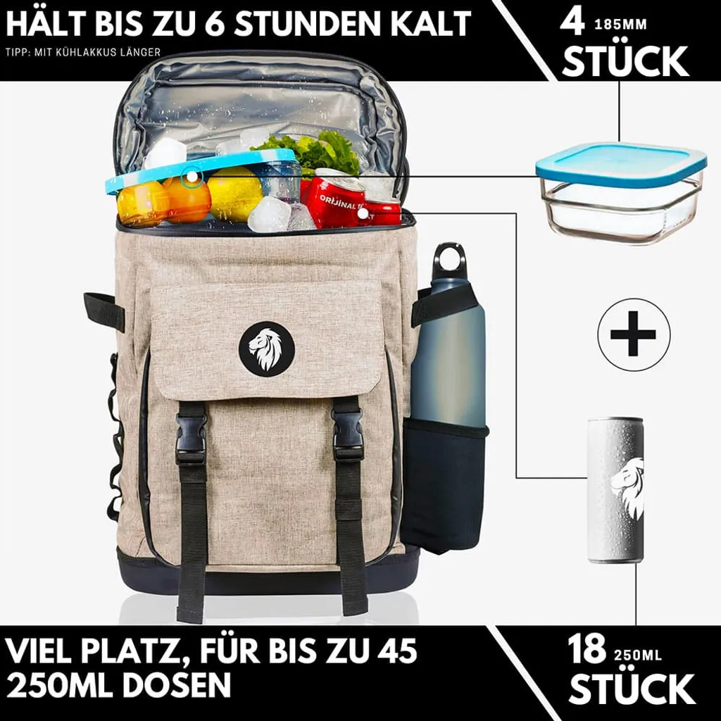 KHALISIA Kühltasche - Fahrradtasche für Gepäckträger - einsetzbar als Gepäckträgertasche - Fahrrad Rucksack - Picknicktasche - Lunchtasche - Thermotasche hält kalt & warm KHALISIA Kühltasche - Fahrradtasche Für Gepäckträger - Einsetzbar Als Gepäckträgertasche - Fahrrad Rucksack - Picknicktasche - Lunchtasche - Thermotasche Hält Kalt & Warm -Küchenbedarf Laden bf87cf04766bdb298db50d4c1e731d02