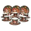 18tlg Kaffeeservice Santa 6 Personen Weihnachtsdekor Advent Weihnachtsmann Porzellan 2 18tlg Kaffeeservice Santa 6 Personen Weihnachtsdekor Advent Weihnachtsmann Porzellan -Küchenbedarf Laden bf991b36272a420b80d04ffd1c9efb90