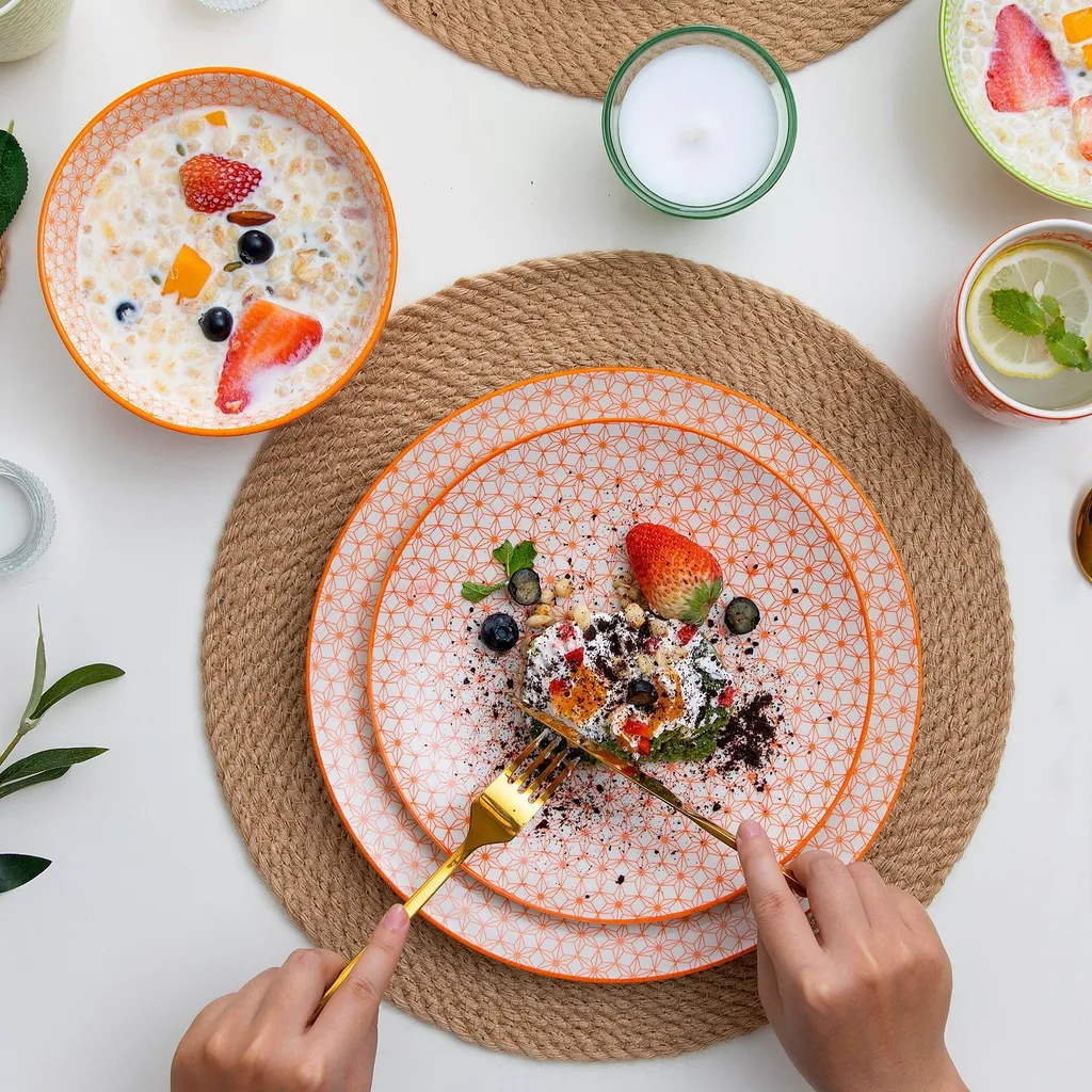 Vancasso Natsuki 16-teilig Porzellan Kombiservice, mit je 4 Speiseteller Ø 27 cm, Dessertteller Ø 21,5 cm, Müslischalen Ø 15,2 cm und Kaffeebecher 380 ml Vancasso Natsuki 16-teilig Porzellan Kombiservice, Mit Je 4 Speiseteller Ø 27 Cm, Dessertteller Ø 21,5 Cm, Müslischalen Ø 15,2 Cm Und Kaffeebecher 380 Ml -Küchenbedarf Laden bfa670adbb2c380fab6837ab876a58b3