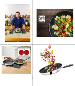 Tefal E76 Jamie Oliver Pfannenset Induktion 6 TLG Set 12,- Hohe Wokpfanne Mit Deckel 28cm, Pfanne 28 Cm + 24cm, Edelstahl 18/10 Rostfrei, Spülmaschinenfest, Antihaft-beschichtet 6 Tefal E76 Jamie Oliver Pfannenset Induktion 6 TLG Set 12,- Hohe Wokpfanne Mit Deckel 28cm, Pfanne 28 Cm + 24cm, Edelstahl 18/10 Rostfrei, Spülmaschinenfest, Antihaft-beschichtet -Küchenbedarf Laden c008120d4f496f34d22f4985b165cf85