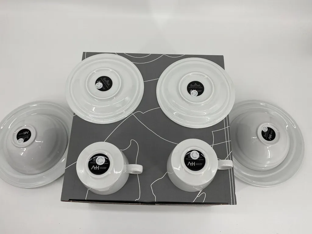 Alexander Herrmann Geschirr-Set 8-teilig, Rosenthal Porzellan, Weiß - 28495 Alexander Herrmann Geschirr-Set 8-teilig, Rosenthal Porzellan, Weiß - 28495 -Küchenbedarf Laden c174b46c0bf7f36a91923742c06084df