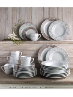 WELLCO Kaffeeset Grenoble Porzellan 18teilig -Küchenbedarf Laden c23f8d8ffe2ebe9b0a6f52c995202ef9