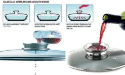 Graue Töpfe Und Kasserolle Mit Marmorbeschichtung -Küchenbedarf Laden c2b9d6e6baf7f26187e084a82b7834bb