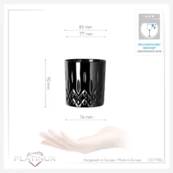 Schwarze Trinkgläser Mit Diamant Muster Aus Glas 250ml (max. 300ml) Gläser Whiskeygläser 6 Schwarze Trinkgläser Mit Diamant Muster Aus Glas 250ml (max. 300ml) Gläser Whiskeygläser -Küchenbedarf Laden c380768269fc98e7c5f9b4b46d573655