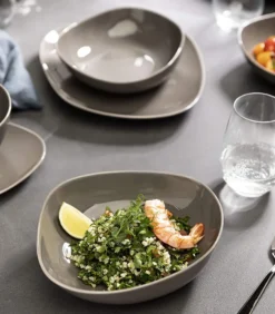 LIKE.BY Villeroy & Boch Organic Taupe Tellerset 12tlg Geschirr Service Porzellan -Küchenbedarf Laden c38a147cc0da1077783005f6ab4b4115