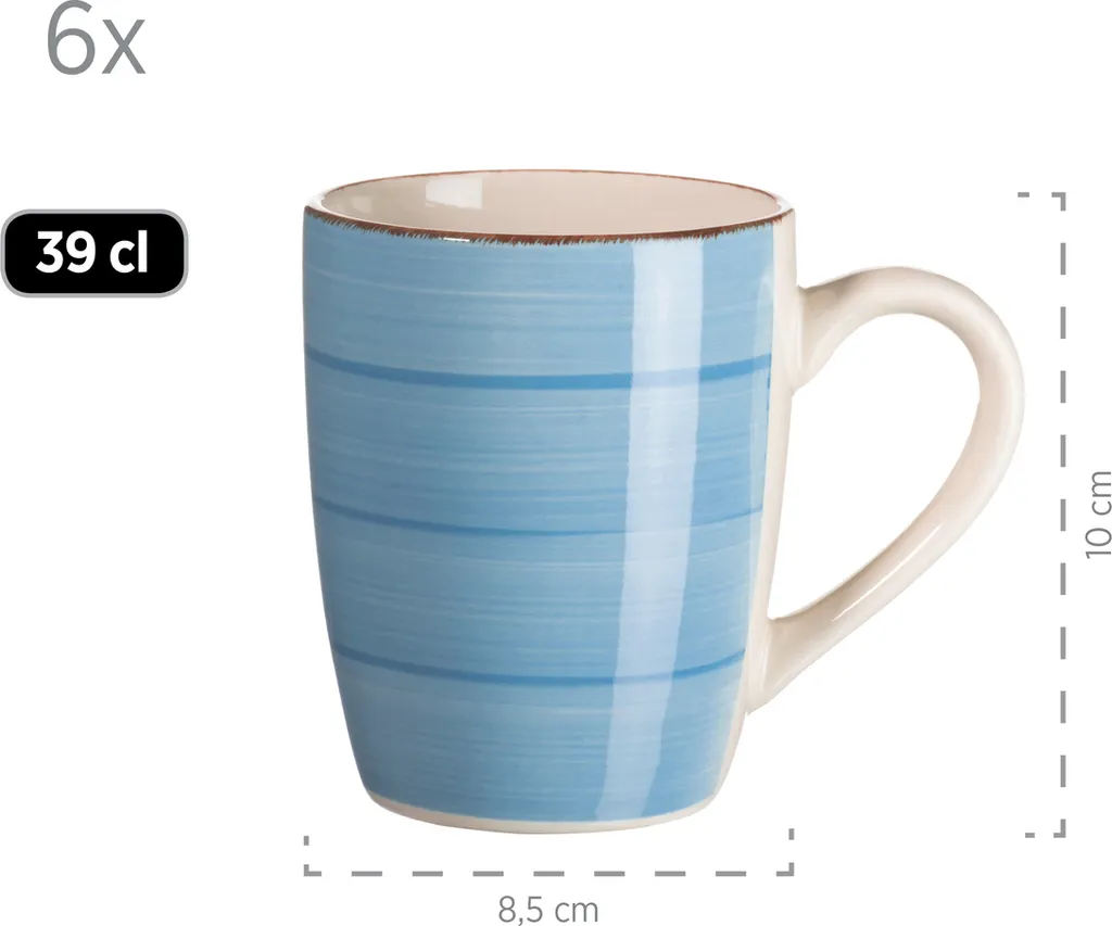 Mäser 931601 Frühstücksset Lumaca für 6 Personen, Steingut, dunkelblau (1 Set, 18-teilig) Mäser 931601 Frühstücksset Lumaca Für 6 Personen, Steingut, Dunkelblau (1 Set, 18-teilig) -Küchenbedarf Laden c402d4afdf1d30159ddd453b0a463e60