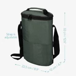 Navaris Kühltasche Für 2x Weinflasche - Kühler Tasche Für 2 Flaschen Wein Prosecco Oder 4 Bierdosen - Flaschentasche Mit Tragegurt In Grau 5 Navaris Kühltasche Für 2x Weinflasche - Kühler Tasche Für 2 Flaschen Wein Prosecco Oder 4 Bierdosen - Flaschentasche Mit Tragegurt In Grau -Küchenbedarf Laden c46658207ecef866e8dd5dcfd9a27b30
