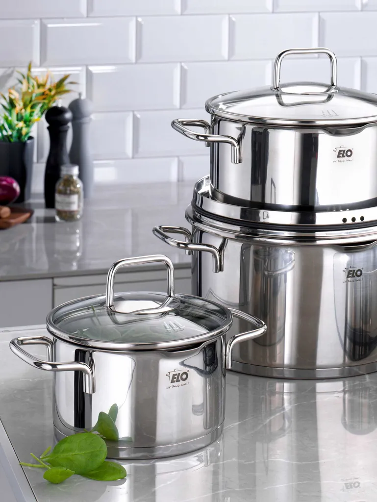 ELO Topfset 4 teilig Smart Steam; Edelstahl; 72504 ELO Topfset 4 Teilig Smart Steam; Edelstahl; 72504 -Küchenbedarf Laden c487a9dc25812ee0fc19b90a4ed5107d