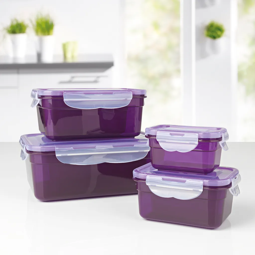 GOURMETmaxx Frischhaltedosen Klick-it 28-tlg. in Lila Frischhaltedosen Set Klick-It Gefrierdosen Lunchbox Brotdose 14 Stück Lila GOURMETmaxx Frischhaltedosen Klick-it 28-tlg. In Lila Frischhaltedosen Set Klick-It Gefrierdosen Lunchbox Brotdose 14 Stück Lila -Küchenbedarf Laden c4ba3fded2e79992fea117ced6fee5ae 1
