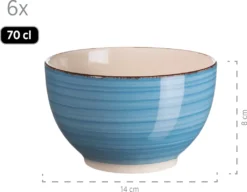 Mäser 931601 Frühstücksset Lumaca Für 6 Personen, Steingut, Dunkelblau (1 Set, 18-teilig) 4 Mäser 931601 Frühstücksset Lumaca Für 6 Personen, Steingut, Dunkelblau (1 Set, 18-teilig) -Küchenbedarf Laden c53246a892598d19cabfb7769cbd6bb2