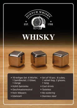 Whisky Geschenk-Set Mit 2 Gläsern, Eiswürfeln Aus Edelstahl, Zange, Samtbeutel In Einer Schönen Holzbox 16 Whisky Geschenk-Set Mit 2 Gläsern, Eiswürfeln Aus Edelstahl, Zange, Samtbeutel In Einer Schönen Holzbox -Küchenbedarf Laden c5ae1d537772871b0c96b70aed3fde12
