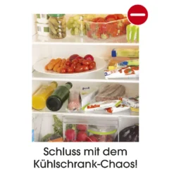 GOURMETmaxx Klemm-Schublade Für Kühlschrank, 3er-Set Schublade Klemm Kühlschrank GOURMETmaxx Zusatzfach Gemüsefach 3er-Set Ordnung -Küchenbedarf Laden c8277f529d7519df3e340f4677b61f84