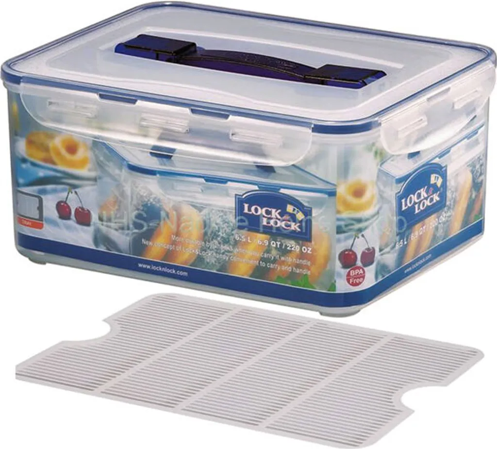Lock & Lock Classic Vorratsdose 6,50 l, recheckig, 294x230x138 mm, semi-transparent/blau Lock & Lock Classic Vorratsdose 6,50 L, Recheckig, 294x230x138 Mm, Semi-transparent/blau -Küchenbedarf Laden c8837d348eccc6c35bb2f3eef79389c4