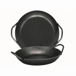 Turk 65930 Servierpfanne Aus Schmiedeeisen, 28 Cm, 2 Griffe, Grau (1 Stück) -Küchenbedarf Laden c8f3422b961369627c252407519d2470