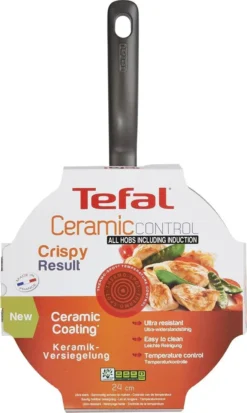 Tefal CeramicCONTROL Schmorpfanne Ø 24 Cm Inkl. Deckel -Küchenbedarf Laden c9144eb7d2a8a7d8d26d90bea70f952d