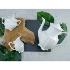 CreaTable 16028 Kaffeegarnitur Maria Theresia Für 1 Personen + Uni, Porzellan, Weiß (1 Set, 3-teilig) 4 CreaTable 16028 Kaffeegarnitur Maria Theresia Für 1 Personen + Uni, Porzellan, Weiß (1 Set, 3-teilig) -Küchenbedarf Laden c9362f1750943790eeca03948ca57a83