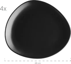 Mäser 931730 Kombiservice Glendale Für 4 Personen, Steinzeug, Schwarz (1 Set, 16-teilig) 4 Mäser 931730 Kombiservice Glendale Für 4 Personen, Steinzeug, Schwarz (1 Set, 16-teilig) -Küchenbedarf Laden c97a4de5c89a54fe3490c75f3a0d4de9