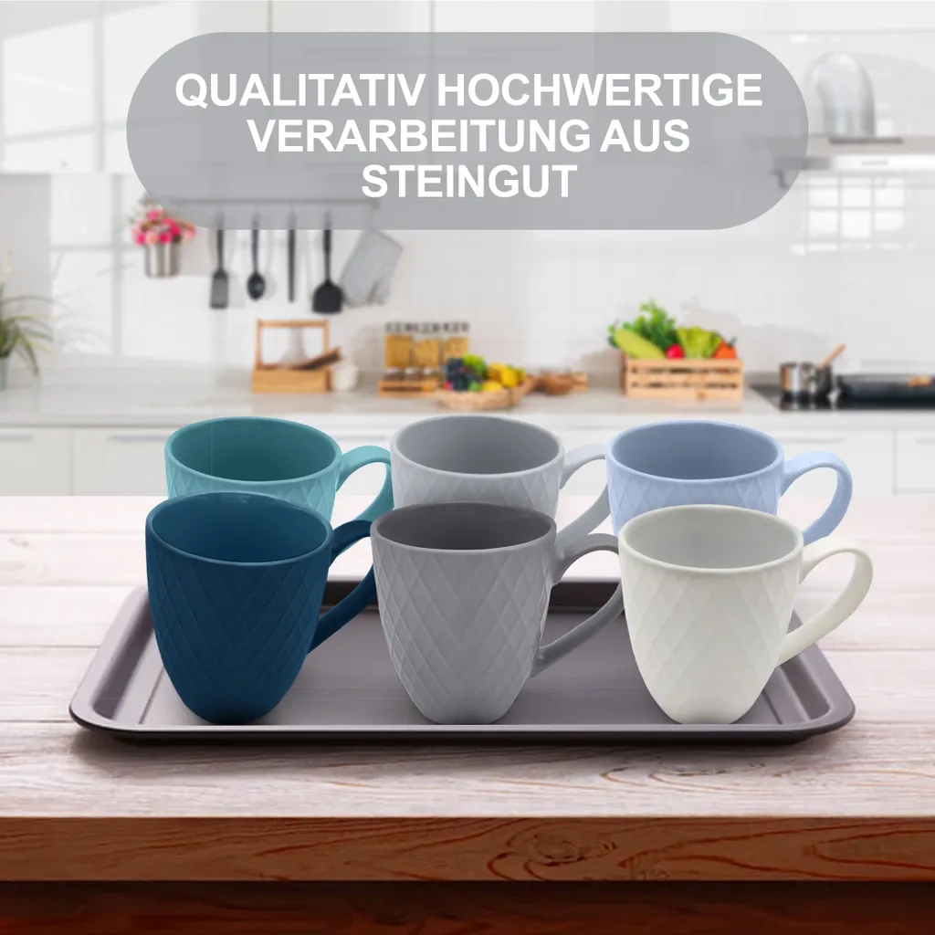 MIAMIO - 6 er Set Kaffeetassen Palmanova Collection - Ocean MIAMIO - 6 Er Set Kaffeetassen Palmanova Collection - Ocean -Küchenbedarf Laden cb06232f1626566d6aad9c941b157c3d