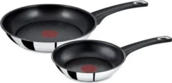Tefal Jamie Oliver Pfannen-Set 20cm Und 26cm -Küchenbedarf Laden cb32b50f6fb1164600706cee1b414829
