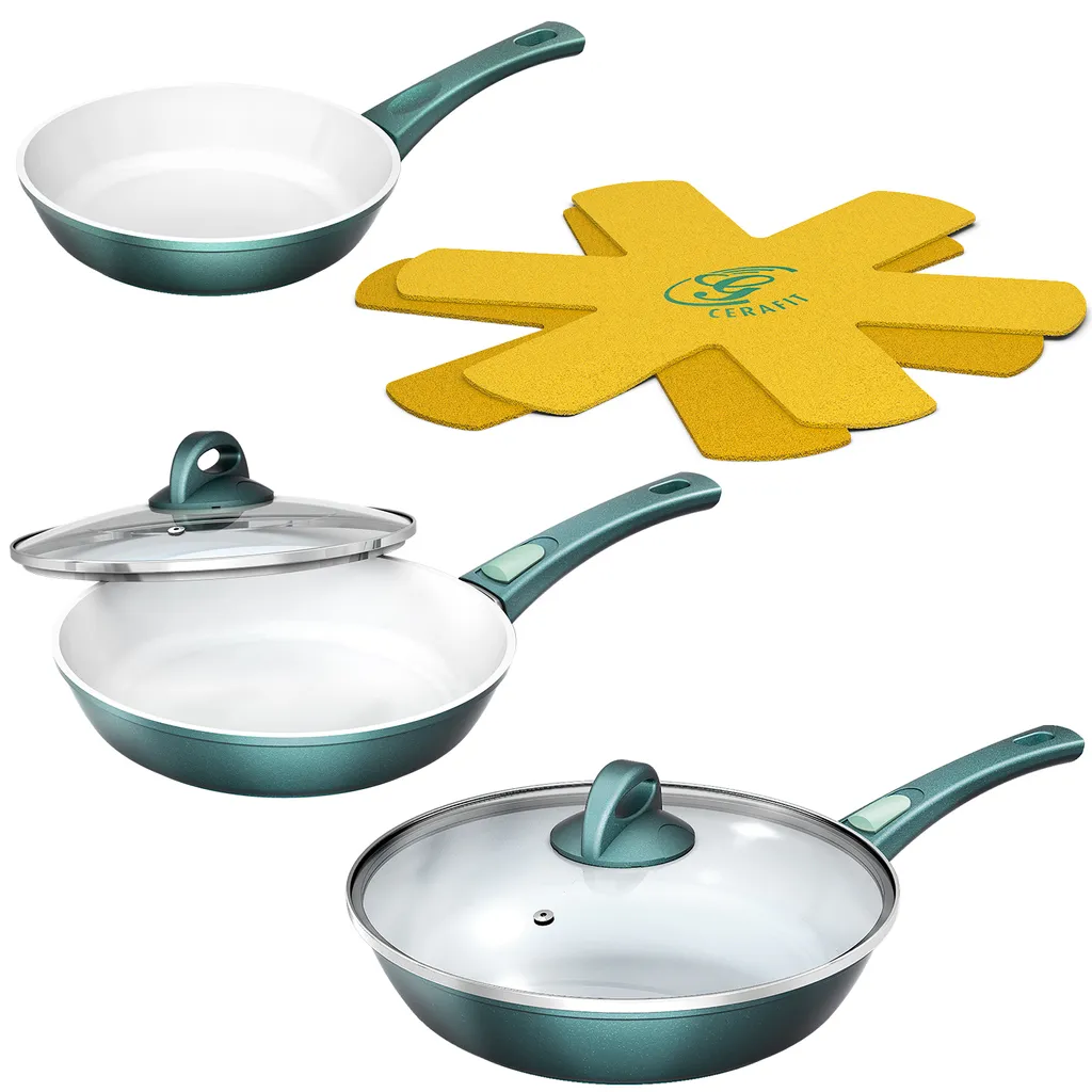 Genius Cerafit Fusion Bratpfannen-Set (7 Teile) Ø 20 cm Ø 24 cm Ø 28 cm in smaragdgrün mit Antihaft-Beschichtung; A24055 Genius Cerafit Fusion Bratpfannen-Set (7 Teile) Ø 20 Cm Ø 24 Cm Ø 28 Cm In Smaragdgrün Mit Antihaft-Beschichtung; A24055 -Küchenbedarf Laden cc0e1e3e35e0899c0d7278cde0802a32