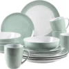 Mäser 931565 Kombiservice Kitchen Time II Für 4 Personen, Porzellan, Grün (1 Set, 16-teilig) -Küchenbedarf Laden cd33566a4d5808f4e9fb1b52eaf48679