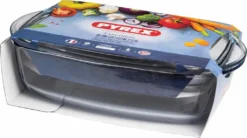 Pyrex Glasbräter Auflaufform Backform Bräter Glaskochgeschirr Mit Deckel Oval 7 L -Küchenbedarf Laden cd6f47d19fed601eb2d75f7853a3e22f