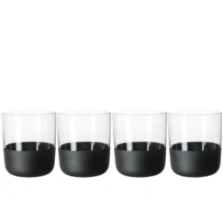 Villeroy & Boch Manufacture Rock Whiskybecher Glas Set 4-tlg. 250 Ml -Küchenbedarf Laden ce5ad888975bd9e3bc7a1f23b9f06cbf